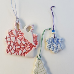 3 décorations à suspendre (lot 1)