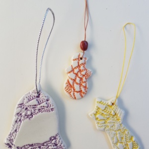 3 décorations à suspendre (lot 4)