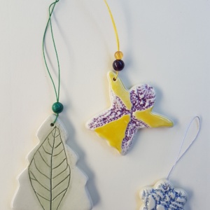 3 Décorations à suspendre (lot 7)