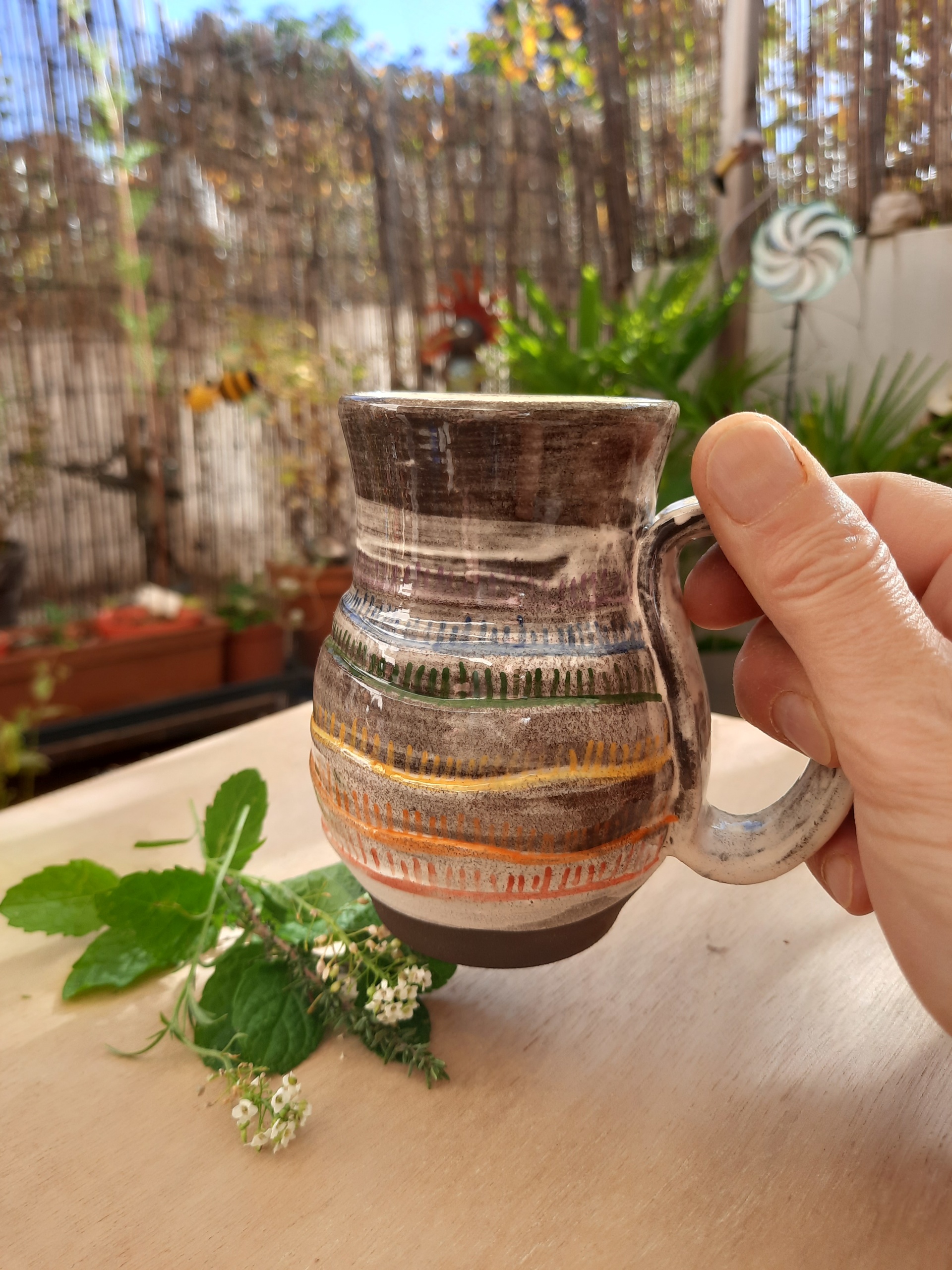Tasse arc-en-ciel